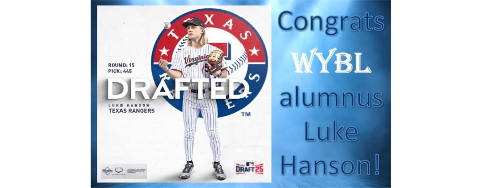 Congrats, Luke Hanson!